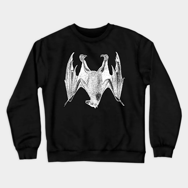 The Bat, man. White edition. Crewneck Sweatshirt by winterwinter